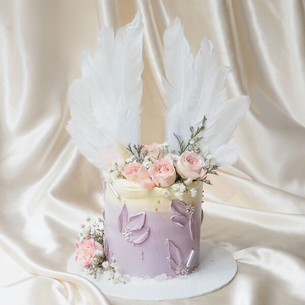 Violet Cake | Purple Floral